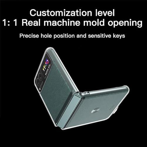 For moto razr 40s ケース モトローラ moto razr 40 6.9インチ カバー 【Kibnco】クリア 衝撃吸収 ソフトカバー 透明TPU シリコン 耐衝撃 防塵 黄変 |  | 01