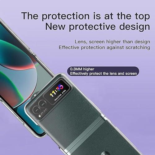 For moto razr 40s ケース モトローラ moto razr 40 6.9インチ カバー 【Kibnco】クリア 衝撃吸収 ソフトカバー 透明TPU シリコン 耐衝撃 防塵 黄変 |  | 08