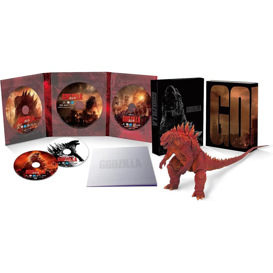 限定Blu-ray & S.H.モンスターアーツ　ゴジラ[2014] GODZILLA ゴジラ[2014] 完全数量限定生産5枚組 S.H.MonsterArts
