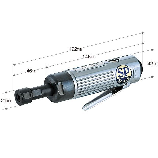 値下げしました！【未使用】SPAIR SP-1523 ダイグラインダー ダイグラインダー No.SP-1523 | 製品情報 | エスピーエアー・エア