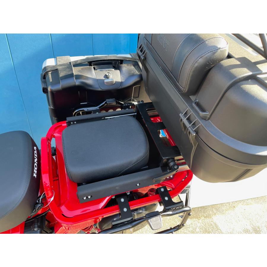 ハンターカブスライドキャリア ＋タケカワシート付き スライドキャリア EVO シート固定タイプ オプション付き CT125