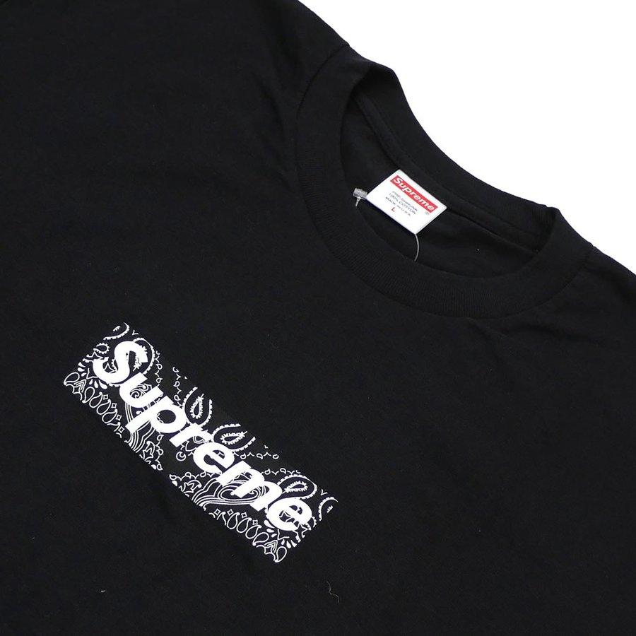 Supreme（シュプリーム） Supreme boxlogo bandana Tシャツ ブラック