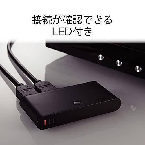 エレコム HDMI切替器 自動切替機能 【PS3/PS4/Nintendo Switch動作確認 