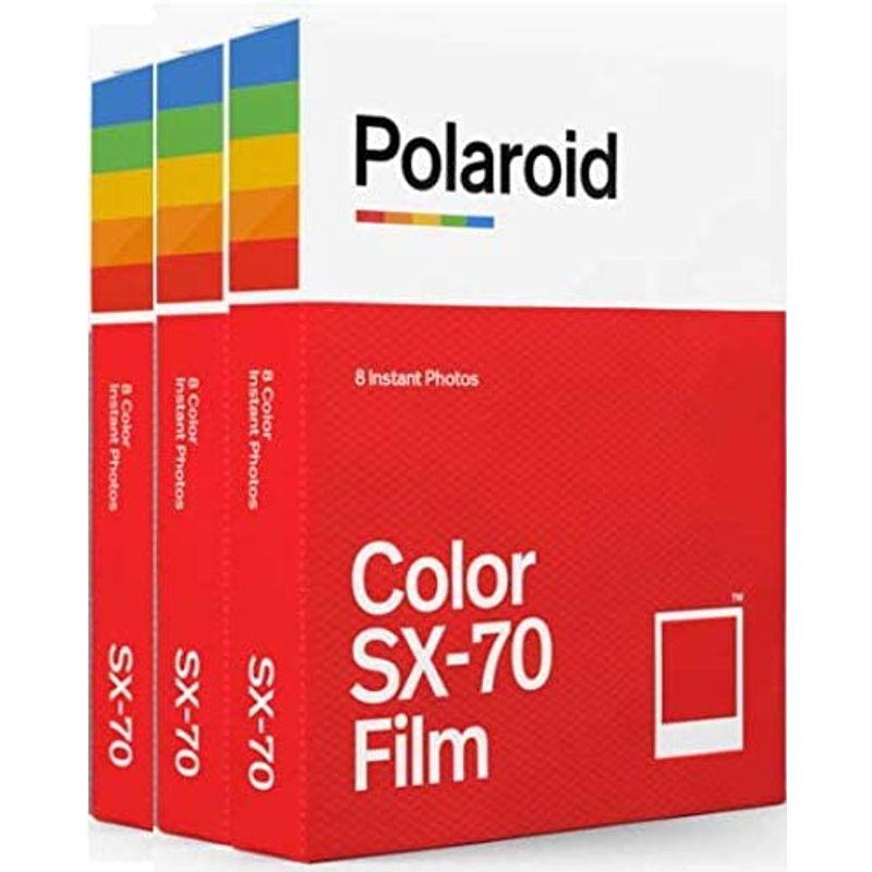 Polaroid　Originals　SX70　Color　Film　Triple　Pack