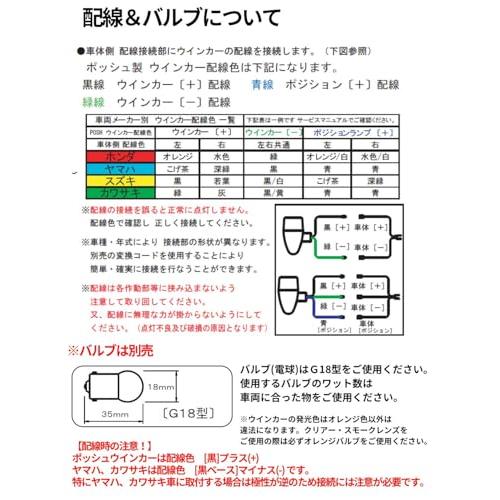 ポッシュフェイス(POSH FAITH) バイク用品 ウインカー ミドル ポッシュフェイス(POSH FAITH) バイク用品 ウインカー ミドル