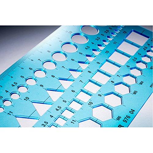 ステッドラー(STAEDTLER) テンプレート 組合せ定規 (小) 976 04
