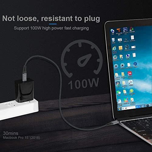 Xiwai 0.3M USB4ケーブル40Gbps、100W充電および8K @ 60Hz 5K @ 60Hz USB4.0 Thunderbolt3/4と互換性があります｜shop-ermine｜07