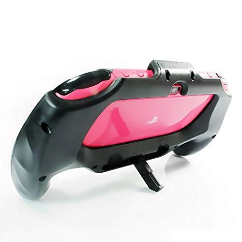 OSTENT ハンドルグリップ フレキシブル ジョイパッド ブラケット ホルダーハンド Sony PlayStation PS Vita PSV PCH-2000に対応 (Red)｜shop-ermine｜04