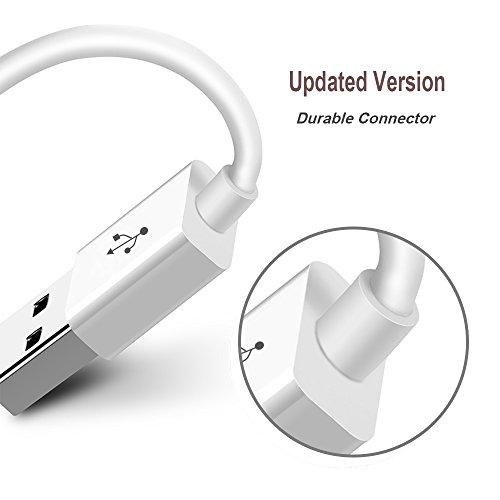 【令和6年新登場】 iPod shuffle 充電 ケーブル 純正 iPod Shuffle 3/4/5/6/7世代 専用 USB ケーブル 3.5mm データ転送 同期 2本セット ホワイト｜shop-ermine｜04