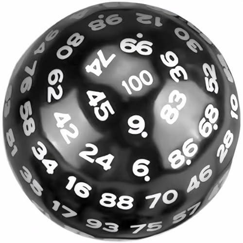 希少 GAMESCIENCE 100面ダイス 黒 ブラック D100 6280 希少 GAMESCIENCE 100面ダイス 黒 ブラック D100 6280