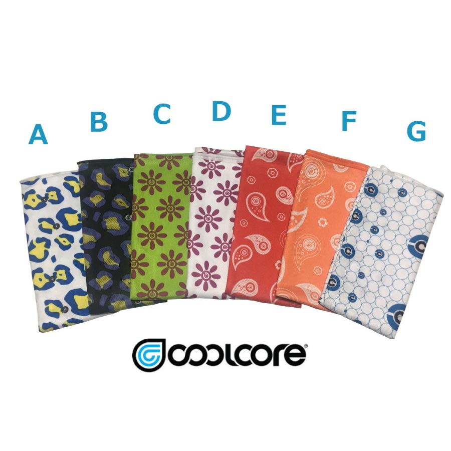 Coolcore タオル プリント 冷感 クールコアタオル 冷却 Uvカット 熱中症対策 スポーツ アウトドア 全国一律送料198円クリックポスト Shop Fine 通販 Yahoo ショッピング