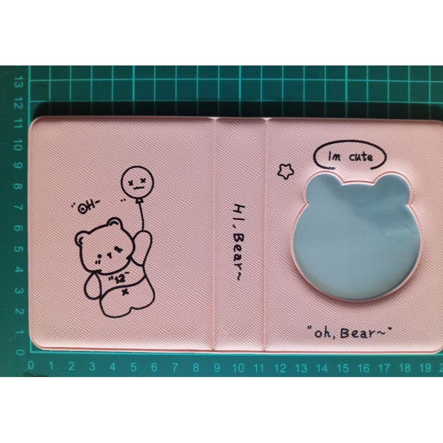 コレクトブック ベアー (窓）トレカケース 韓国 可愛い ファイル