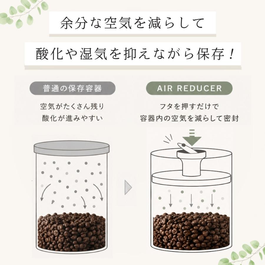 Felio（フェリオ） 密封型保存容器 ガラス キャニスター スリム S