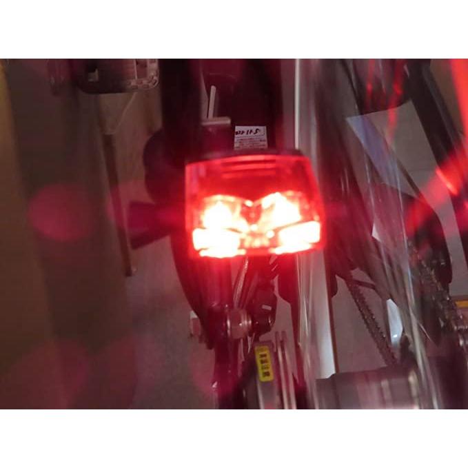 走ると光る 電池不要 セーフティライト LED 自転車用 リアライト 補助灯 点滅 防水 雨 夜間 安全灯 充電不要 マグネット発電 通勤 通学｜shop-forest｜04