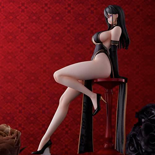 新品 ハヤブサイラスト『黒チャイナさん』 ノンスケール PVC&ABS製 塗装済み 完成品フィギュア ブラック 全高約250ｍｍ｜shop-forest｜06