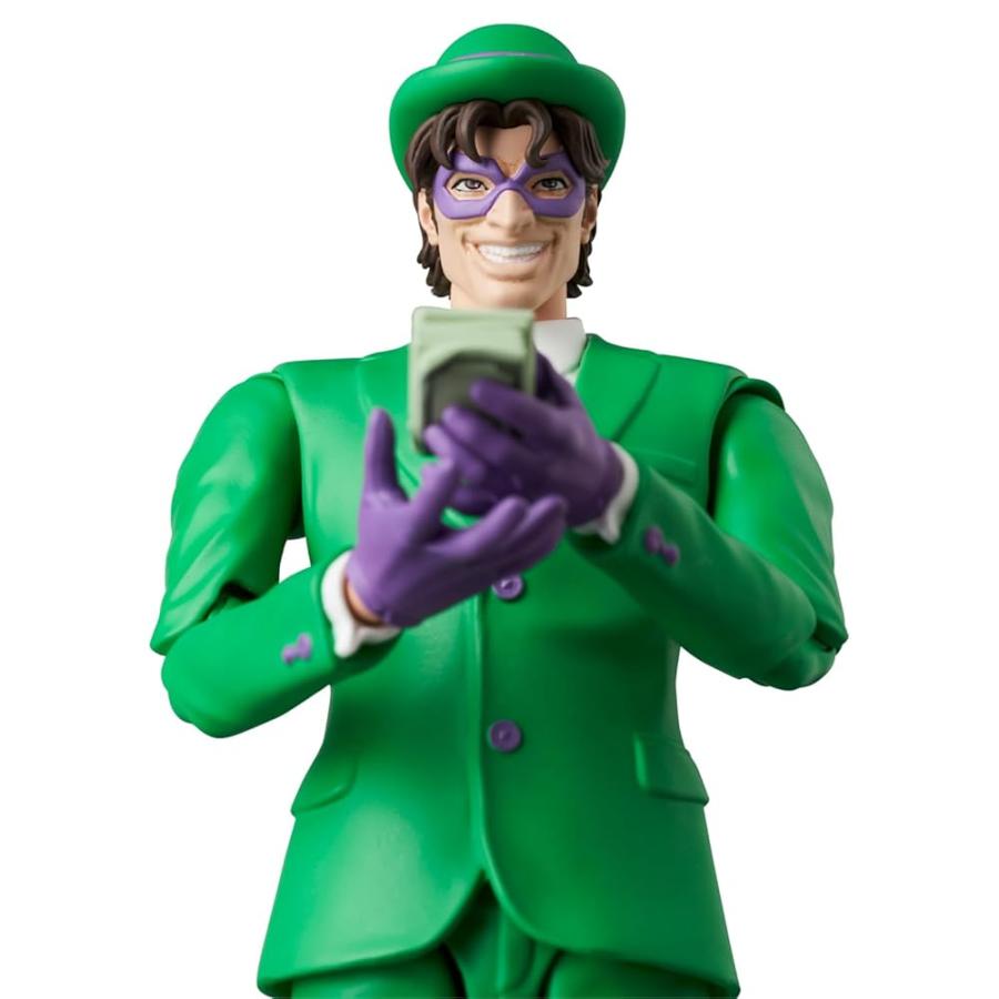 新品 MAFEX マフェックス No.228 THE RIDDLER リドラー BATMAN: HUSH Ver. アクションフィギュア_4