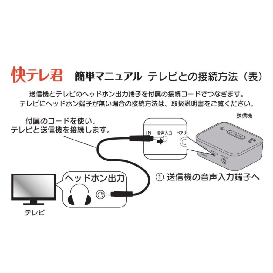 正規品】OTOMS 快テレ君 ワイヤレスネックスピーカー VS-N300 テレビ用