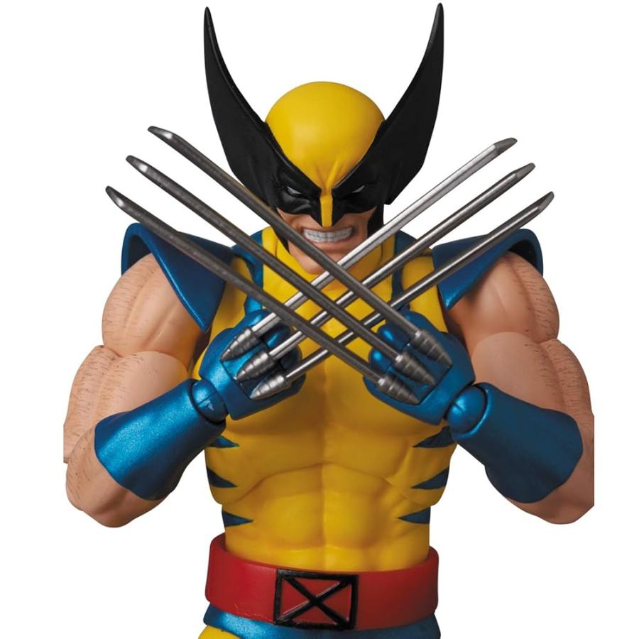 新品 MAFEX マフェックス No.096 ウルヴァリン コミックバージョン 全高約145mm 塗装済み アクションフィギュアの画像