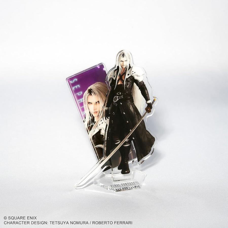 未開封 FF7リメイク 特典　クラウドセフィロス ミニアクリルスタンド　野村哲也 ファイナルファンタジーVII リバース アクリルスタンド セフィロス