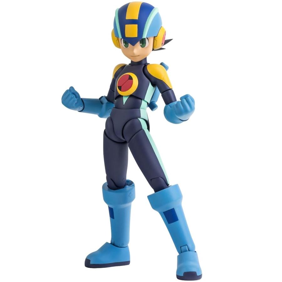 新品 4インチネル ロックマン エグゼ ノンスケールPVC&ABS製塗装済み