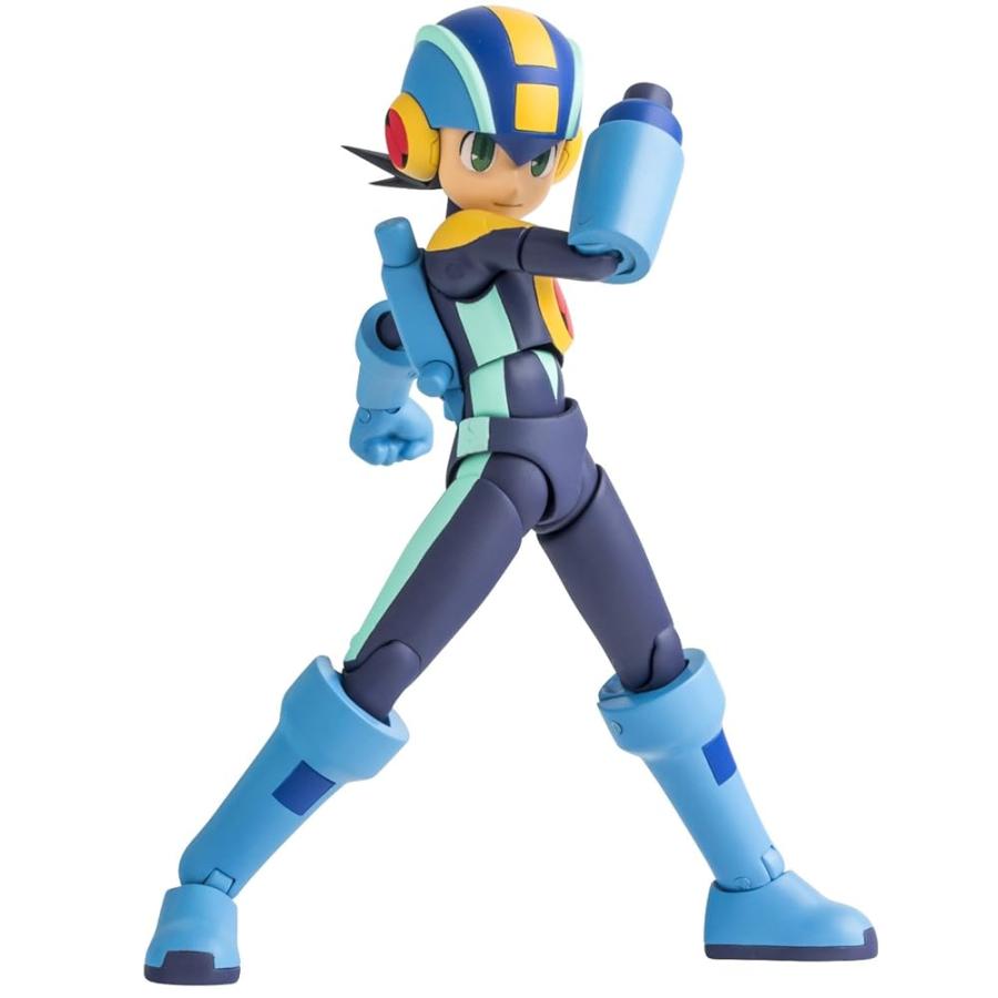 新品 4インチネル ロックマン エグゼ ノンスケールPVC&ABS製塗装済み