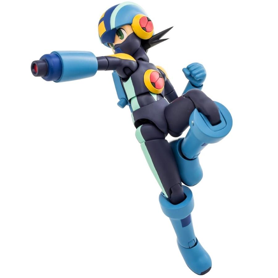 新品 4インチネル ロックマン エグゼ ノンスケールPVC&ABS製塗装済み