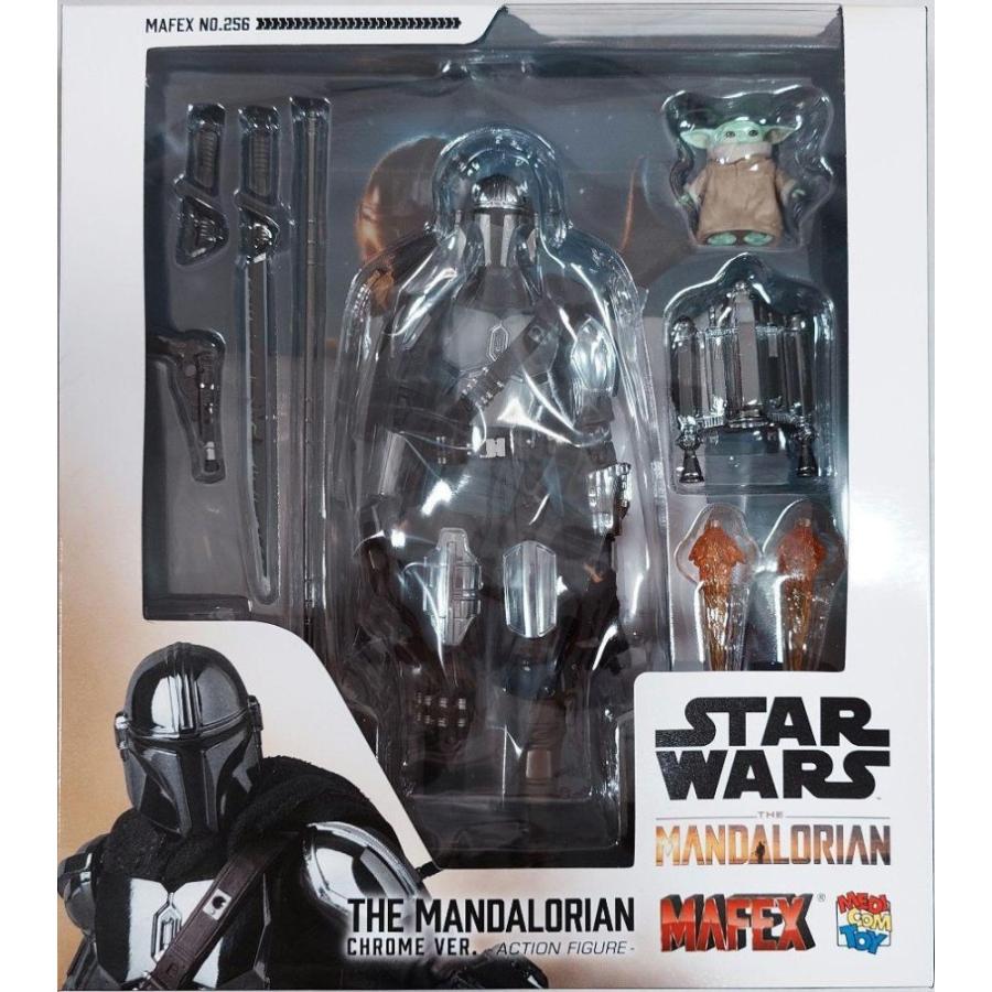 MAFEX No.256 THE MANDALORIAN CHROME Ver. マンダロリアン クローム