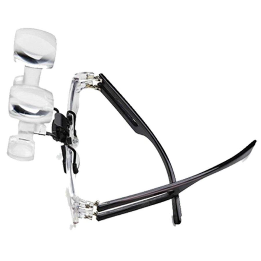 マックスディテール 眼鏡用 拡大鏡 ルーペ Eschenbach クリップタイプ 1624 6 Frontierのeschenbach 倍率2倍