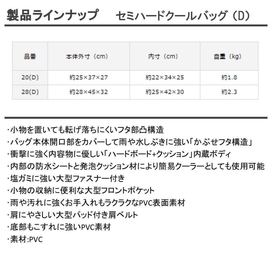 ダイワ Daiwa タックルバッグ セミハードクールバッグ D 28 D シルバー Capetowncafe Com