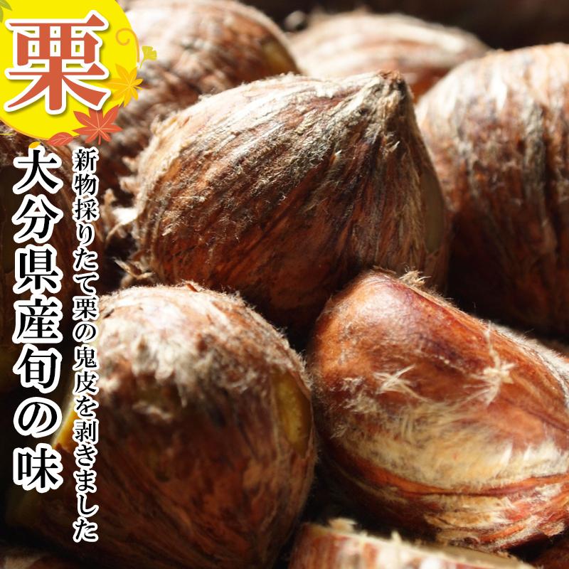 大分 冷凍 剥き栗 渋皮付き 約1kg 送料無料 おおいた県産 料理用 鬼皮剥き 渋皮煮 マロン くり 茹で栗 甘露煮 栗きんとん 栗ごはん 焼き栗 Mukikuri1kg 大分県の特産品専門店ふるさと 通販 Yahoo ショッピング