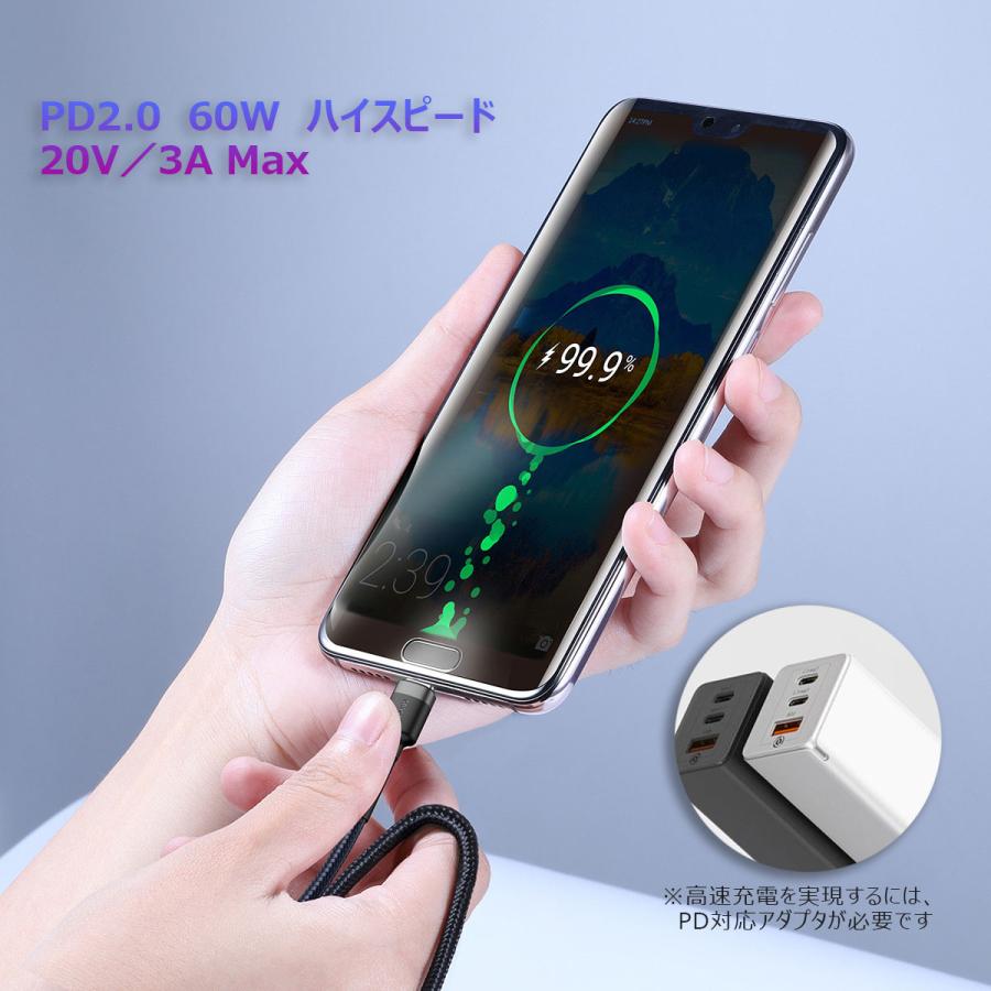 窒化ガリウム GaN 65W急速充電アダプタ 充電ケーブルプレゼント スマホ 