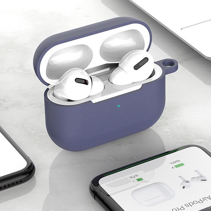 AirPods Pro ケース シリコン 耐衝撃 AirPods 第2世代 第1世代 カバー カラナビ付き |  | 06
