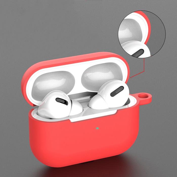 AirPods Pro ケース シリコン 耐衝撃 AirPods 第2世代 第1世代 カバー カラナビ付き |  | 07