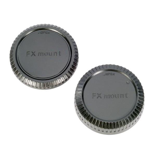 Fujifilm Xマウント ボディキャップ レンズリアキャップ セット | 