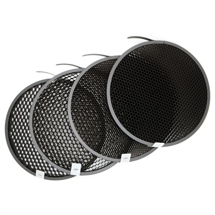 ハニカムグリッド 4枚セット 10,20,30,40° 170mm（17cm） | 