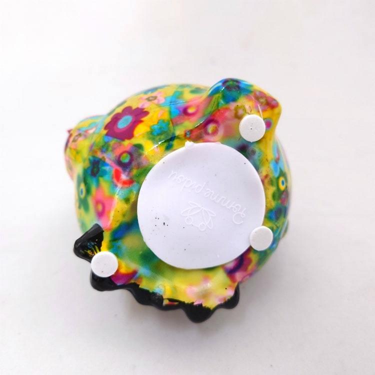 POMME PIDOU ポンピドゥ 貯金箱 AS301-100 10cm 陶器製 ふくろう