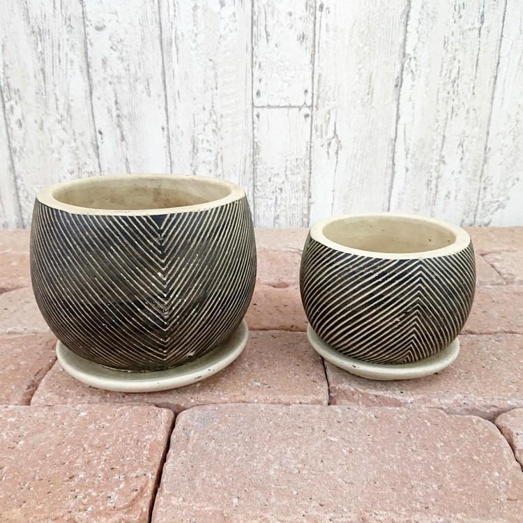 中国 足付洗筆（重菱形 鉢） f12230902 【公式通販】