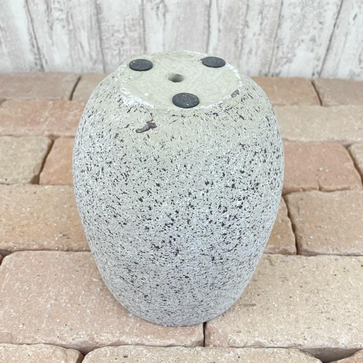植木鉢 おしゃれ シンプルストーンポット MM007-160 5号(16cm) 鉢底穴