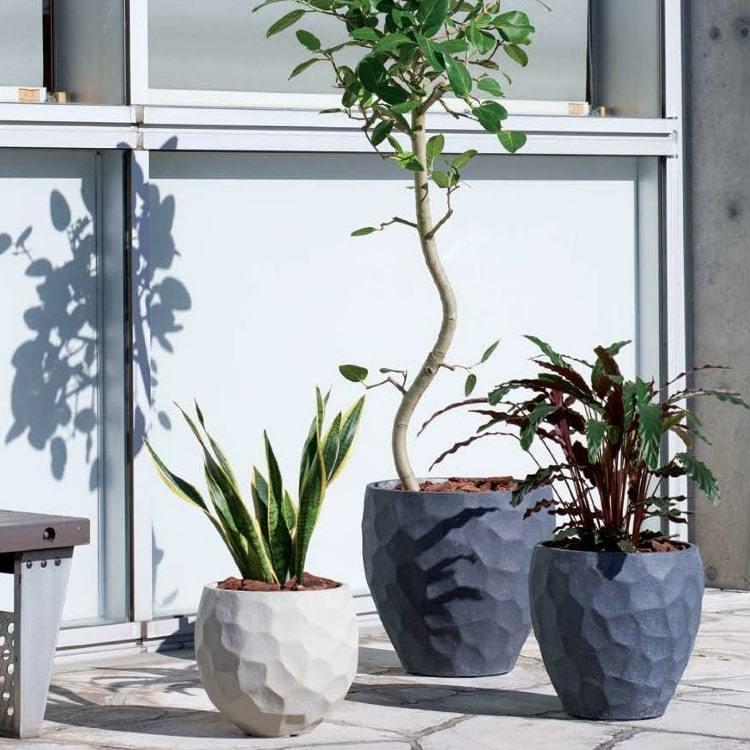 植木鉢 おしゃれ テラコッタ ガーデンデザインポット Un276 305 10号 30 5cm グラスファイバー 軽い Un276 305 植木鉢とテラコッタの専門店 鉢人 通販 Yahoo ショッピング