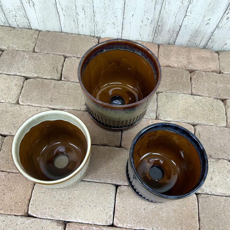 植木鉢 おしゃれ 陶器鉢 クリアグラデーションポット YD011-180 植木鉢 おしゃれ 陶器鉢 クリアグラデーションポット YD011-180