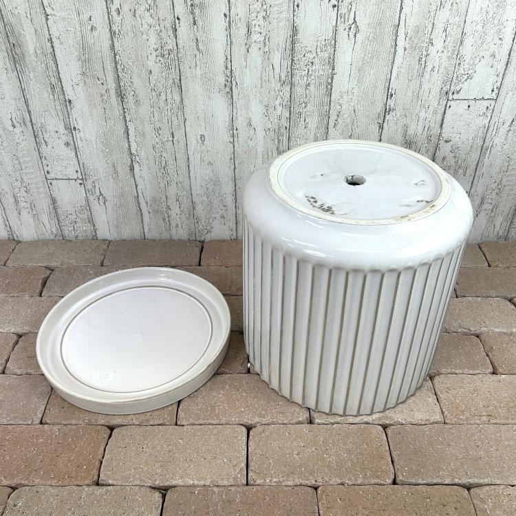 植木鉢 おしゃれ 陶器鉢 ストライプカラーポット YS2850-300 10 植木鉢 おしゃれ 陶器鉢 ストライプカラーポット YS2850-300 10