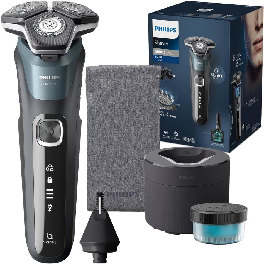 Philips 洗浄器付き フィリップス 5000 シリーズ メンズ 回転式 Philips 洗浄器付き フィリップス 5000 シリーズ メンズ 回転式