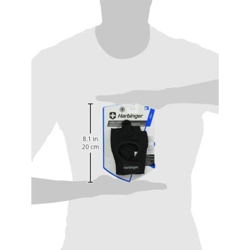 日本正規品 ハービンジャー(harbinger) レディース トレーニンググローブ パワーグローブ ブラック ブラック Sサイズ 手甲周(1 サポーター 日本正規品 ハービンジャー(harbinger) レディース トレーニンググローブ パワーグローブ ブラック ブラック Sサイズ 手甲周(1