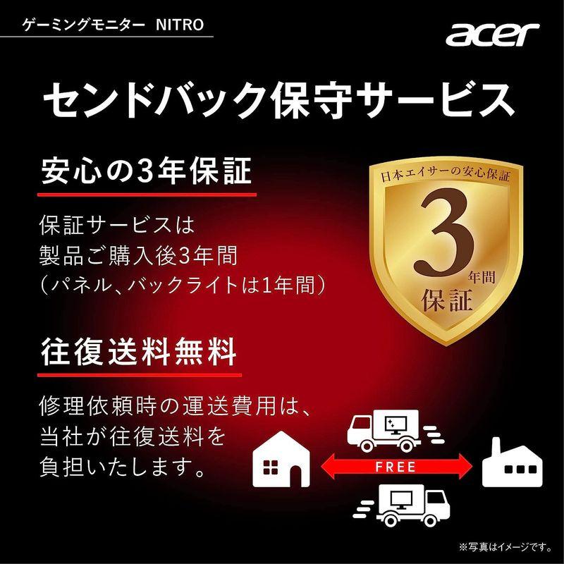 Acer　ゲーミングモニター　Nitro　28インチ　60Hz　KG282Kbmiipx　非光沢　4K　4ms(GTG)HDMI2.　IPS