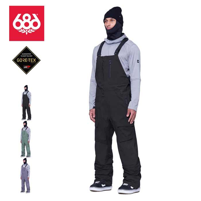 686 シックスエイトシックス スノーボード ビブパンツ [ M2W202 ] GORE-TEX STRETCH DISPATCH BIB  ゴアテックス ディスパッチ ビブ メンズ [231031] : 68623005 : HOOD - 通販 - Yahoo!ショッピング