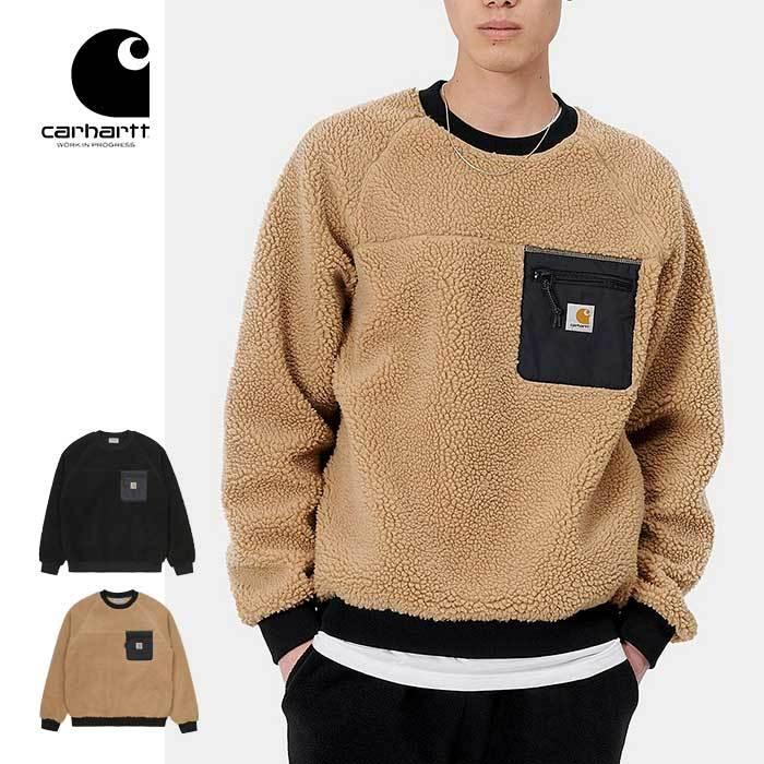 カーハート WIP フリースジャケット メンズ クルーネック Carhartt WIP PRENTIS SWEATSHIRT I028131