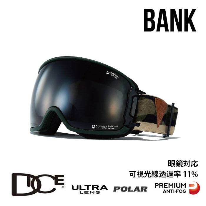 ダイス スノーボード ゴーグル BANK バンク DICE (BK94362CAM) BK-pU