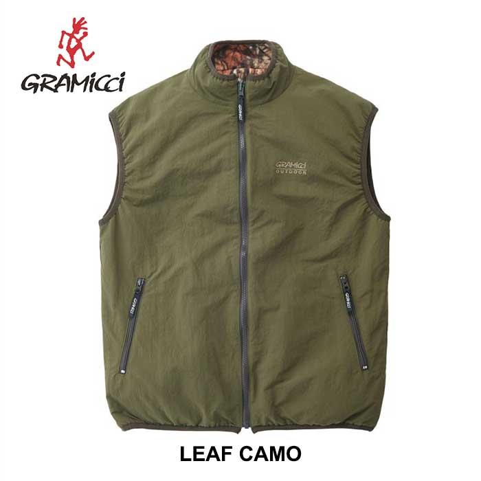 GRAMICCI グラミチ ベスト (G3FU-J030) REVERSIBLE FLEECE VEST GRAMICCI グラミチ ベスト (G3FU-J030) REVERSIBLE FLEECE VEST