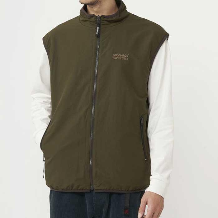 GRAMICCI グラミチ ベスト (G3FU-J030) REVERSIBLE FLEECE VEST GRAMICCI グラミチ ベスト (G3FU-J030) REVERSIBLE FLEECE VEST