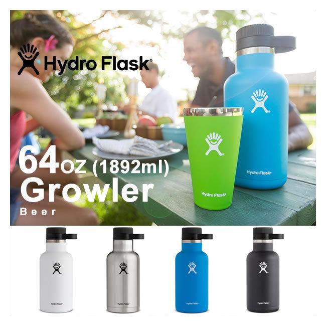 Hydro Flask BEER Growler 64oz 1814ml 保冷・保温 ステンレスボトル 水筒 ハイドロフラスク 魔法瓶｜shop-hood